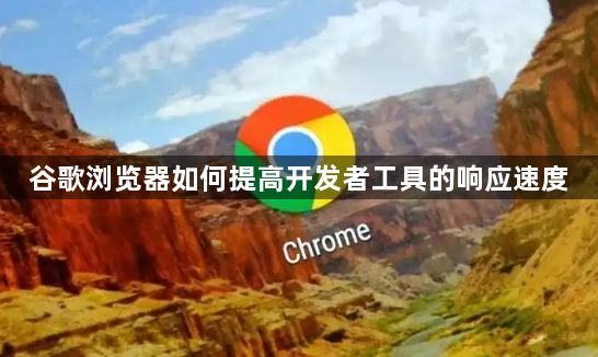 谷歌浏览器如何提高开发者工具的响应速度1