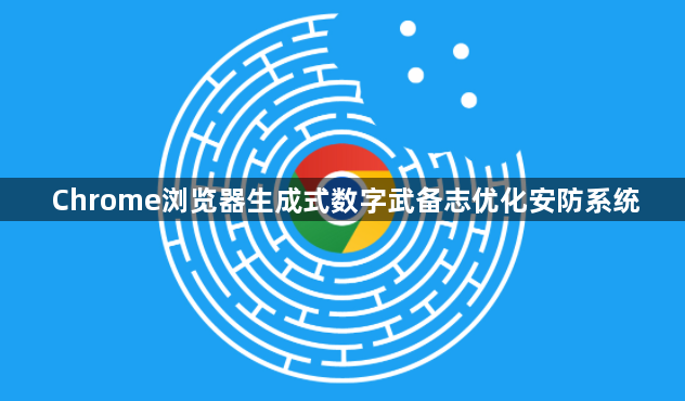 Chrome浏览器生成式数字武备志优化安防系统1