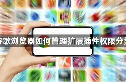谷歌浏览器如何管理扩展插件权限分类1
