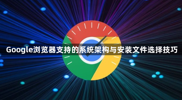 Google浏览器支持的系统架构与安装文件选择技巧1