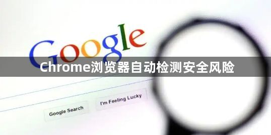 Chrome浏览器自动检测安全风险1