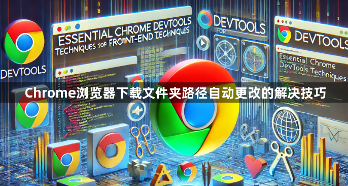 Chrome浏览器下载文件夹路径自动更改的解决技巧1
