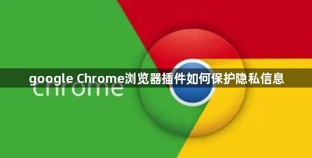 google Chrome浏览器插件如何保护隐私信息1