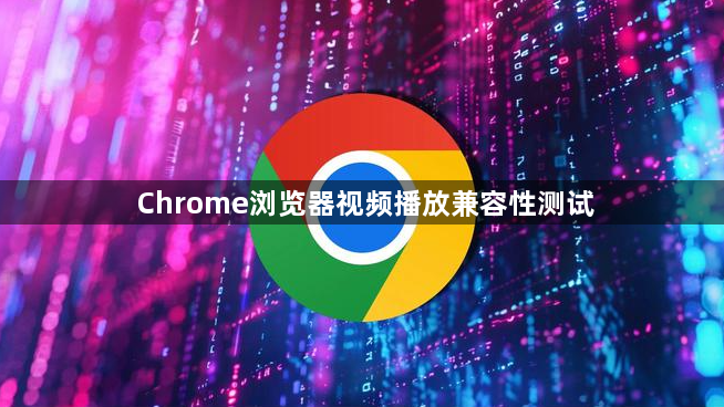 Chrome浏览器视频播放兼容性测试1