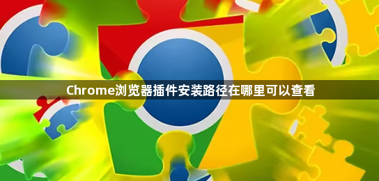 Chrome浏览器插件安装路径在哪里可以查看1