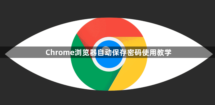 Chrome浏览器自动保存密码使用教学1