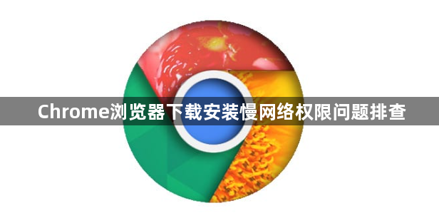 Chrome浏览器下载安装慢网络权限问题排查1