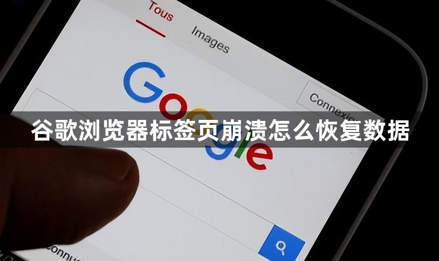 谷歌浏览器标签页崩溃怎么恢复数据1