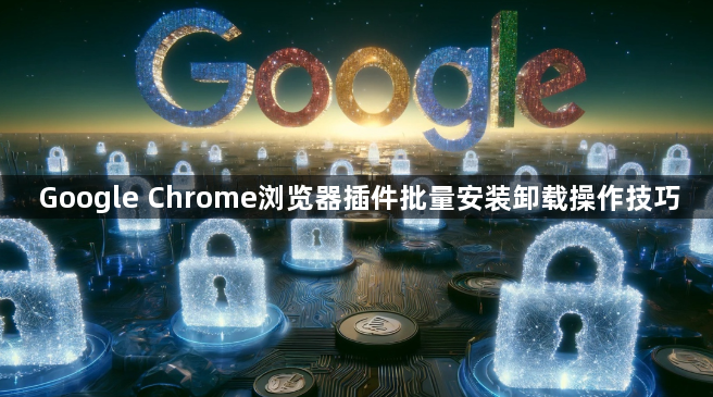 Google Chrome浏览器插件批量安装卸载操作技巧1