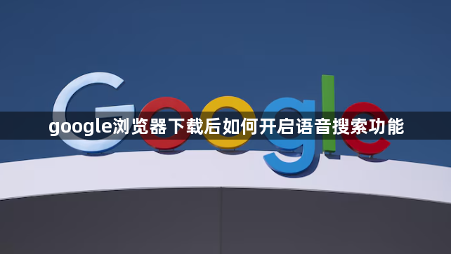 google浏览器下载后如何开启语音搜索功能1