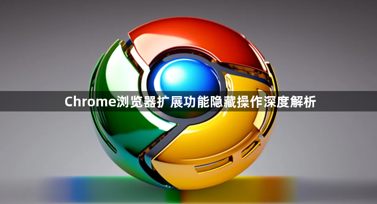 Chrome浏览器扩展功能隐藏操作深度解析1