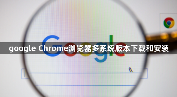 google Chrome浏览器多系统版本下载和安装1
