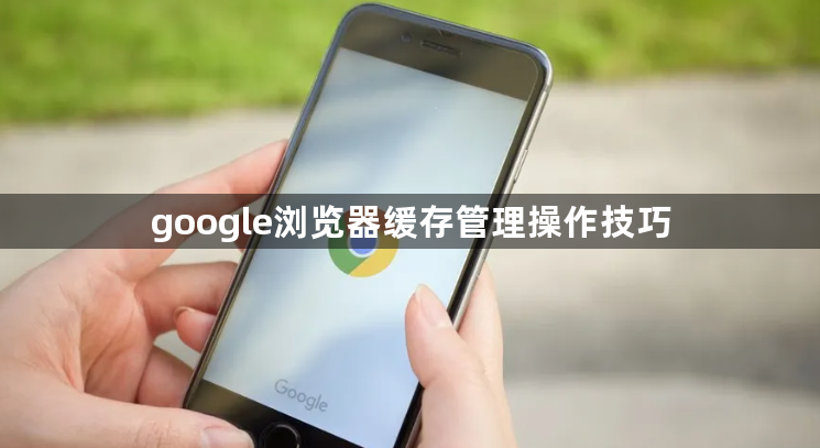google浏览器缓存管理操作技巧1