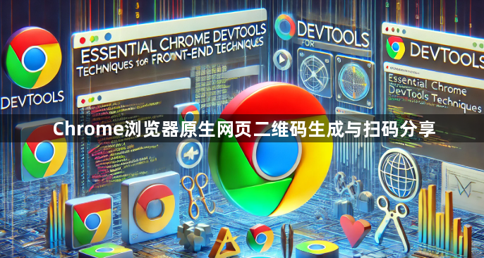 Chrome浏览器原生网页二维码生成与扫码分享1