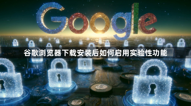 谷歌浏览器下载安装后如何启用实验性功能1