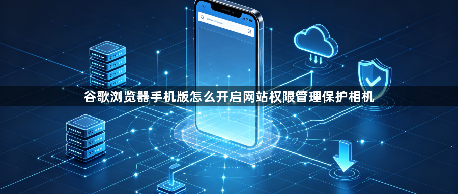 谷歌浏览器手机版怎么开启网站权限管理保护相机1