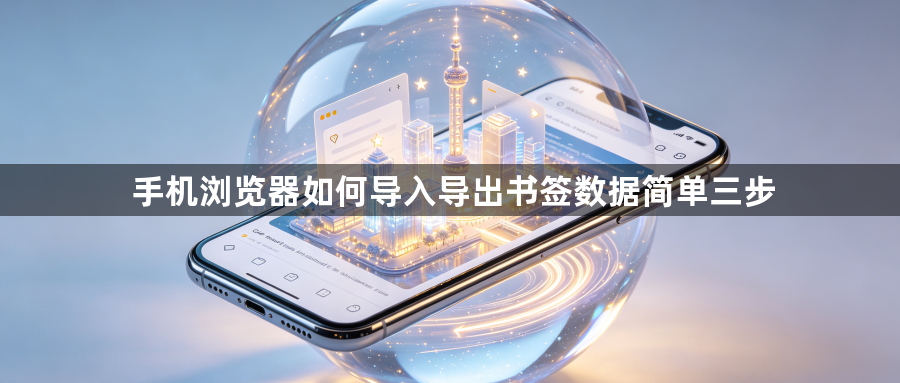 手机浏览器如何导入导出书签数据简单三步1