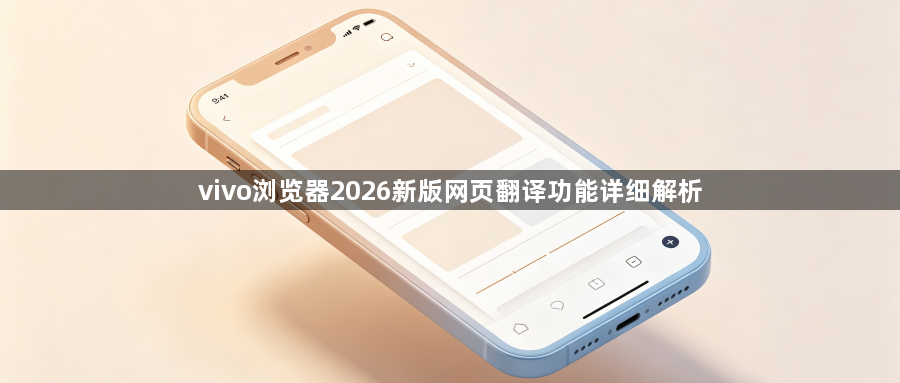 vivo浏览器2026新版网页翻译功能详细解析1