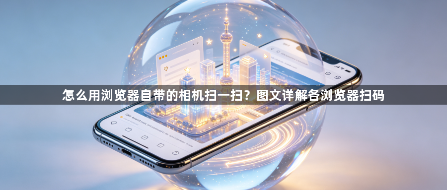 怎么用浏览器自带的相机扫一扫？图文详解各浏览器扫码1