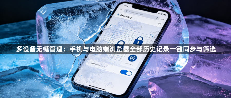 多设备无缝管理:手机与电脑端浏览器全部历史记录一键同步与筛选1