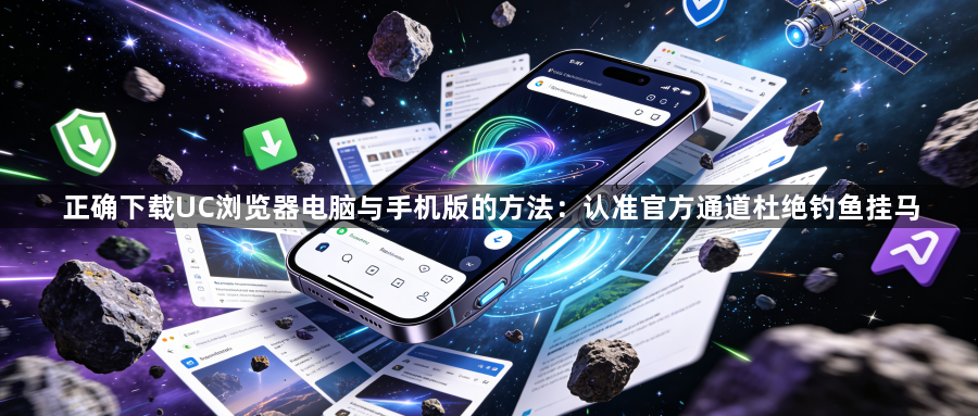 正确下载UC浏览器电脑与手机版的方法：认准官方通道杜绝钓鱼挂马1