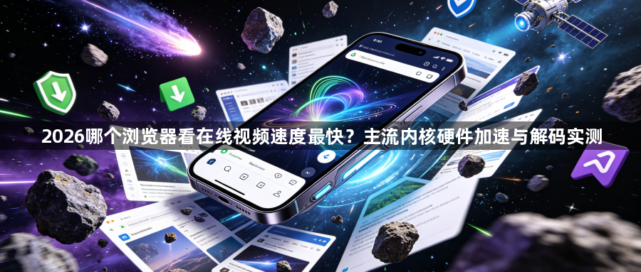 2026哪个浏览器看在线视频速度最快？主流内核硬件加速与解码实测1