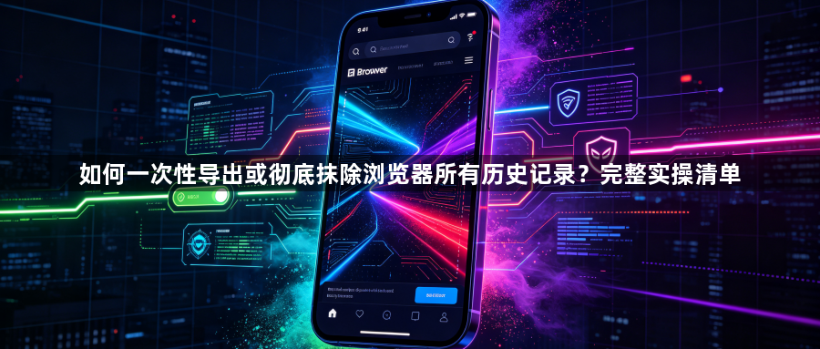 如何一次性导出或彻底抹除浏览器所有历史记录?完整实操清单1