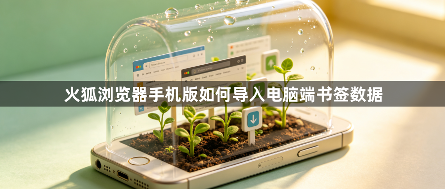 火狐浏览器手机版如何导入电脑端书签数据1