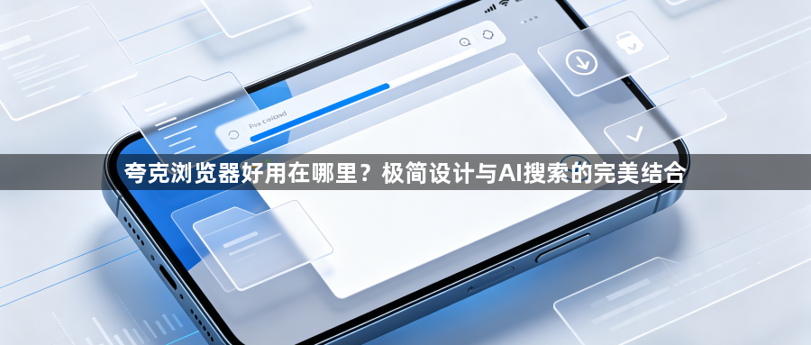 夸克浏览器好用在哪里？极简设计与AI搜索的完美结合1