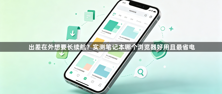 出差在外想要长续航？实测笔记本哪个浏览器好用且最省电1