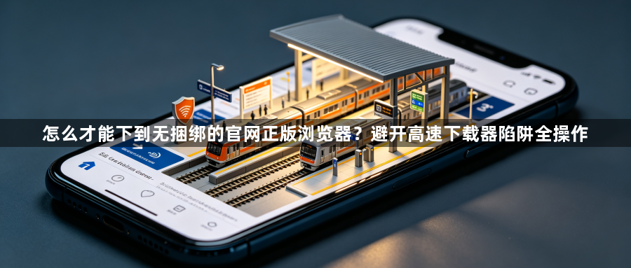 怎么才能下到无捆绑的官网正版浏览器？避开高速下载器陷阱全操作1
