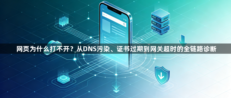 网页为什么打不开？从DNS污染、证书过期到网关超时的全链路诊断1