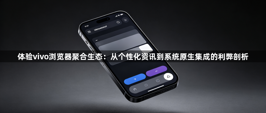 体验vivo浏览器聚合生态：从个性化资讯到系统原生集成的利弊剖析1