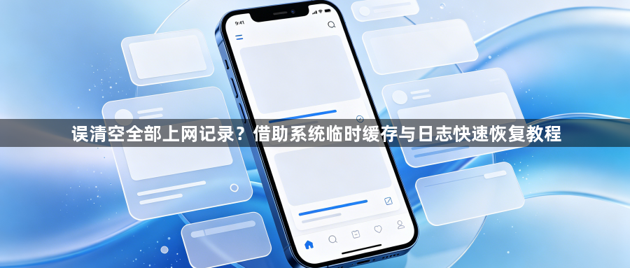 误清空全部上网记录？借助系统临时缓存与日志快速恢复教程1