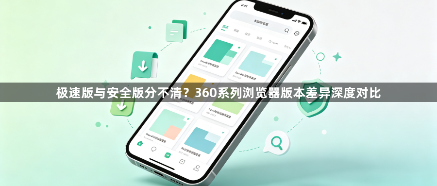 极速版与安全版分不清？360系列浏览器版本差异深度对比1