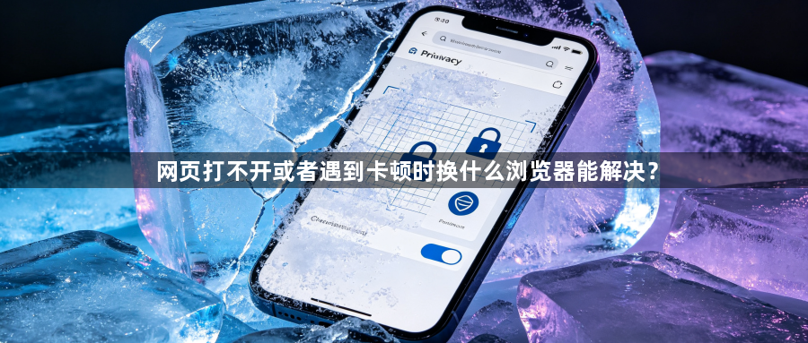 网页打不开或者遇到卡顿时换什么浏览器能解决？1