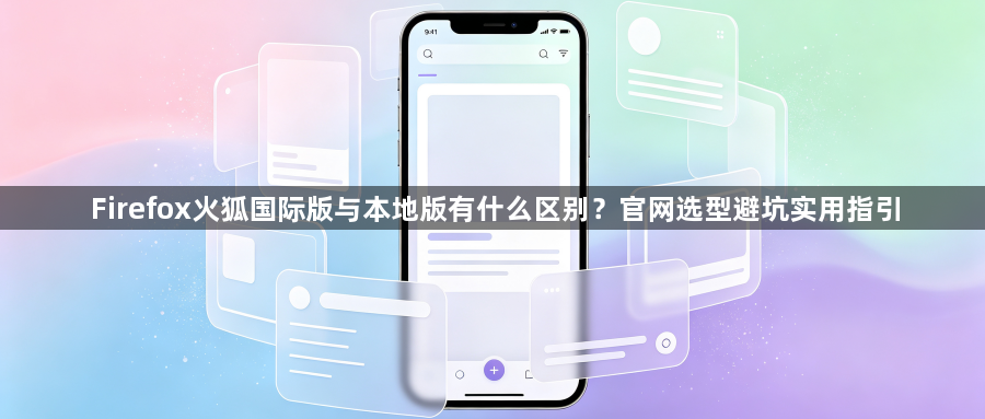 Firefox火狐国际版与本地版有什么区别?官网选型避坑实用指引1